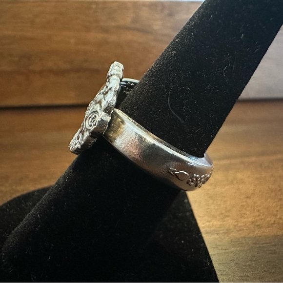 Rose Spoon Ring - Picture 4 of 15